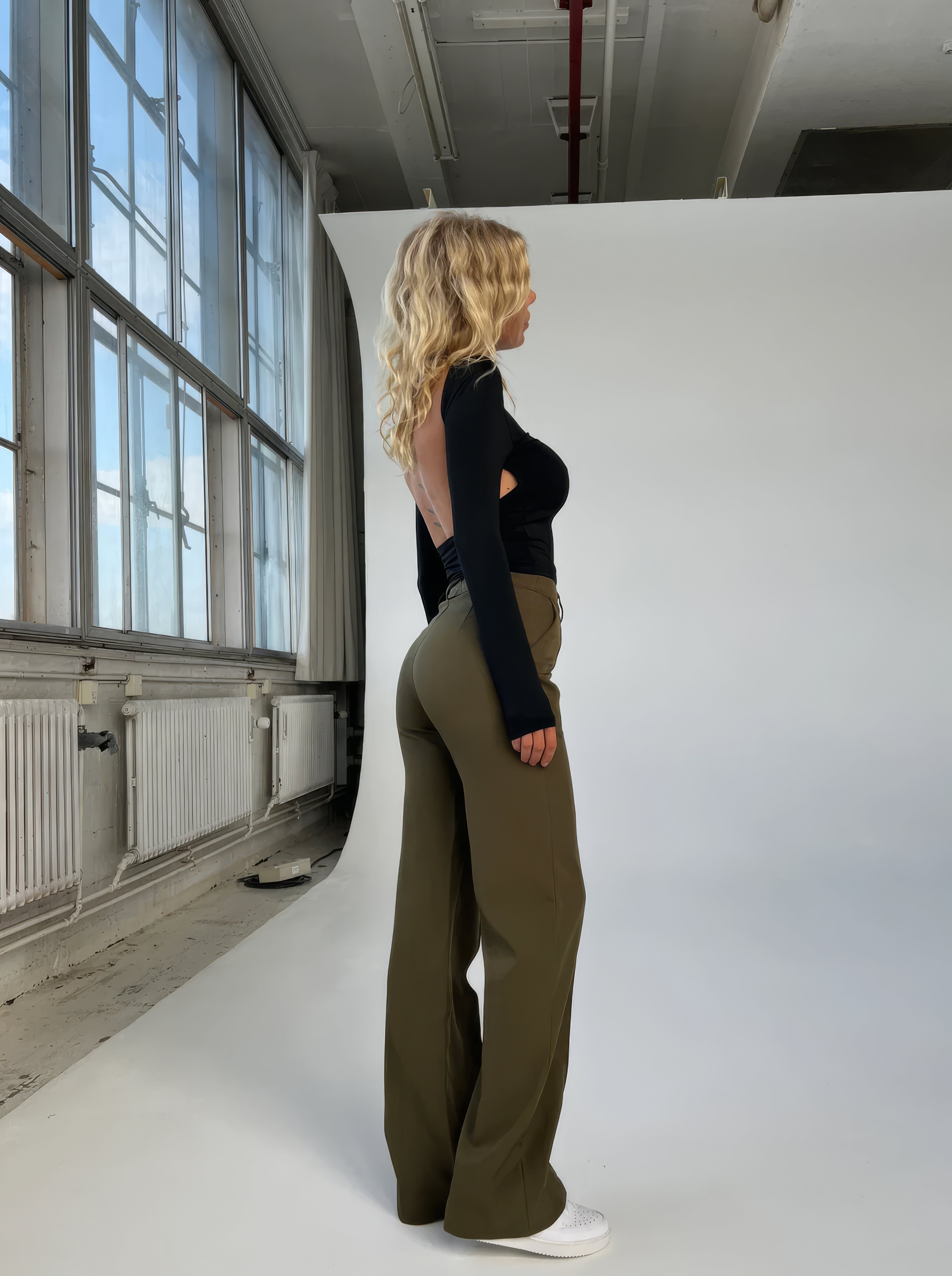 Olivia™ | High-Waist Pantalon Met Rechte Pijpen
