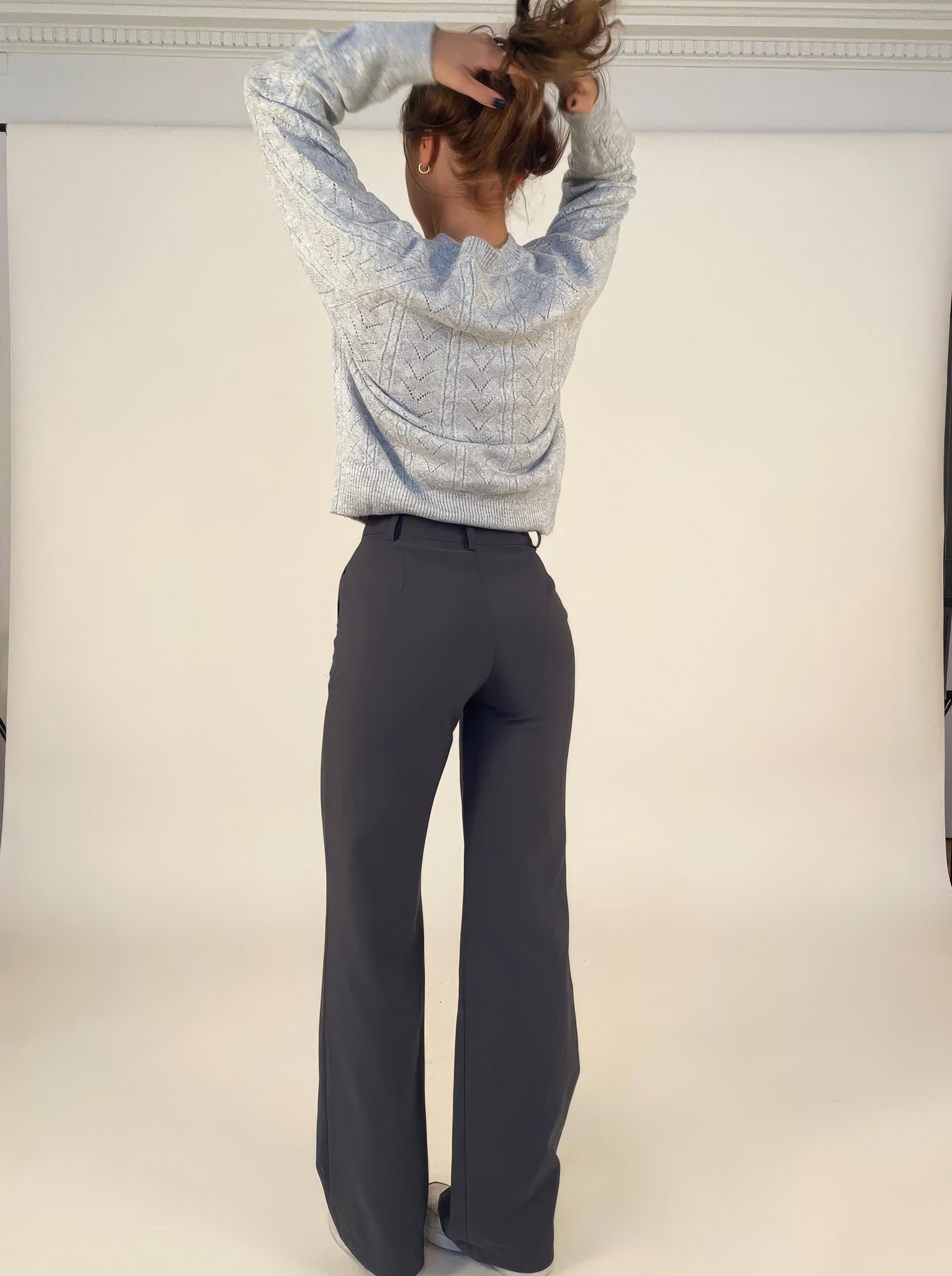 Olivia™ | High-Waist Pantalon Met Rechte Pijpen