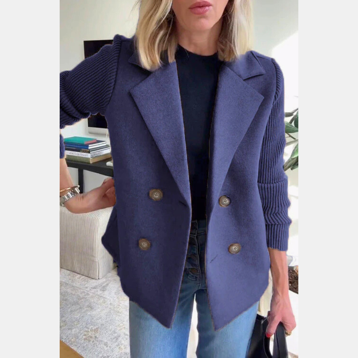 Olivia | Gebreide Dames Jas