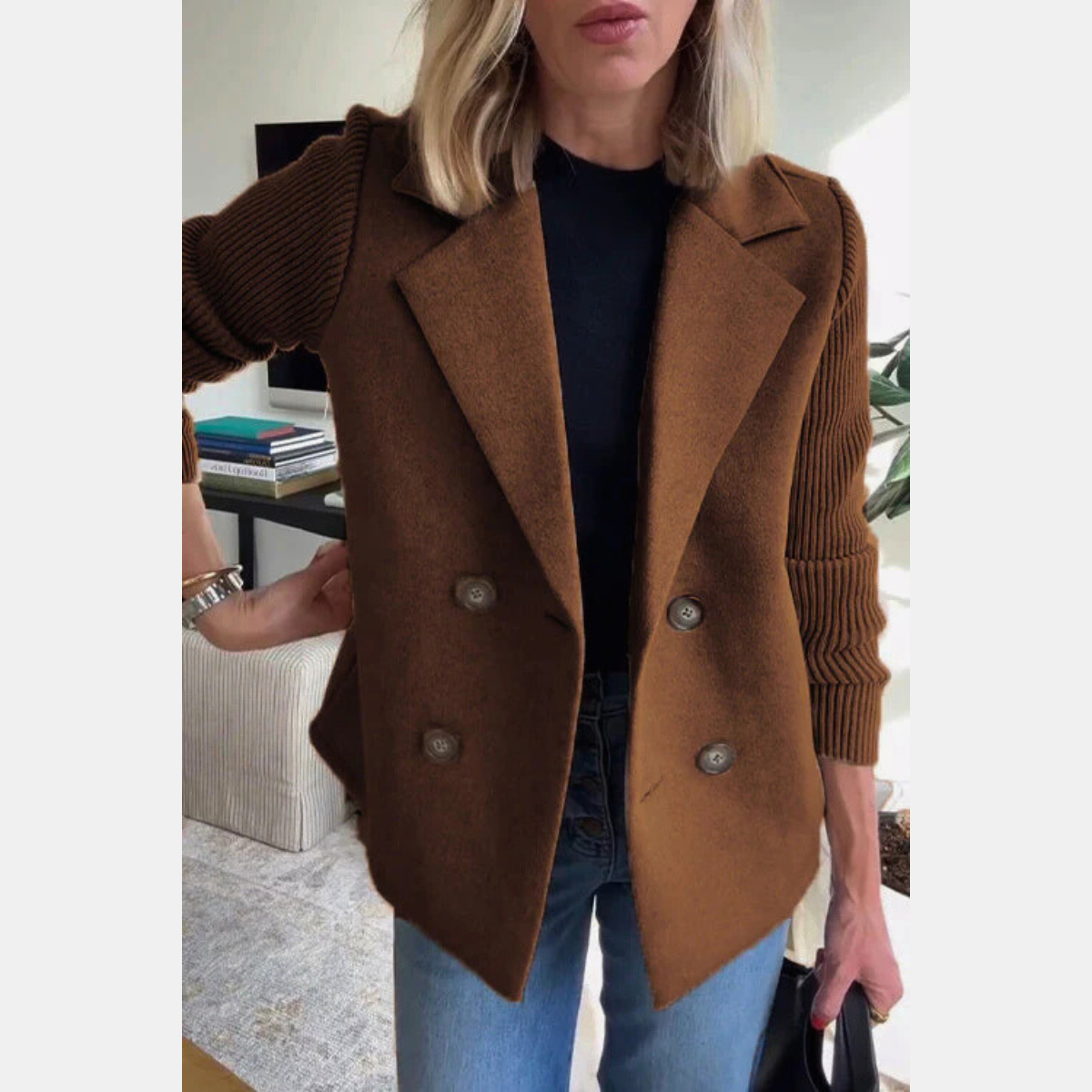 Olivia | Gebreide Dames Jas