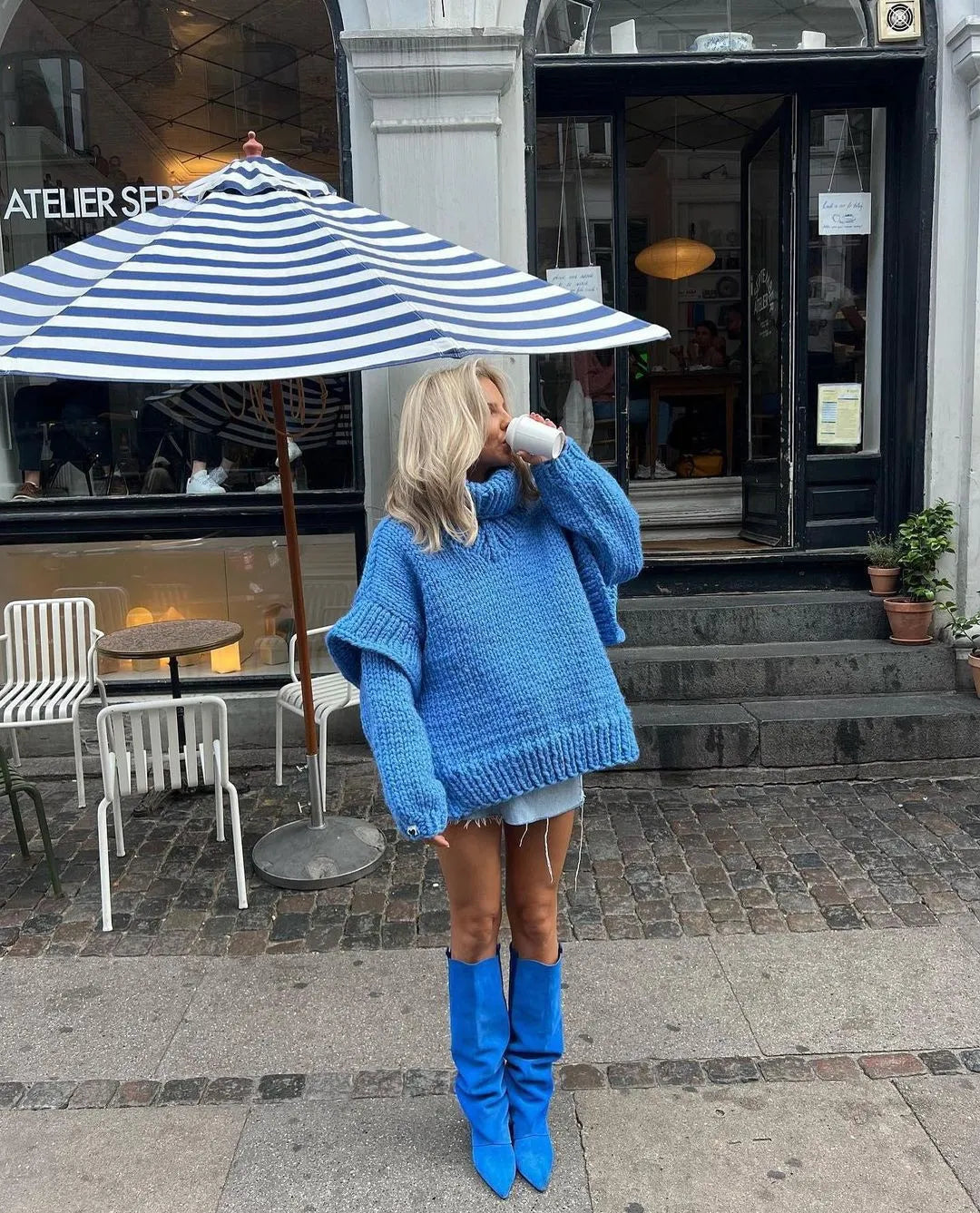 Olivia™ | Oversized Gebreide Trui