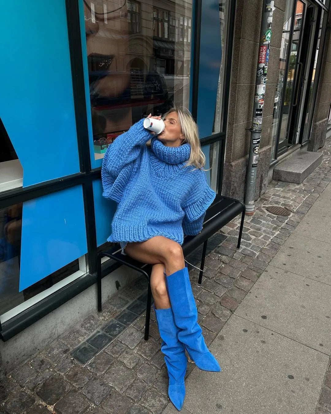 Olivia™ | Oversized Gebreide Trui