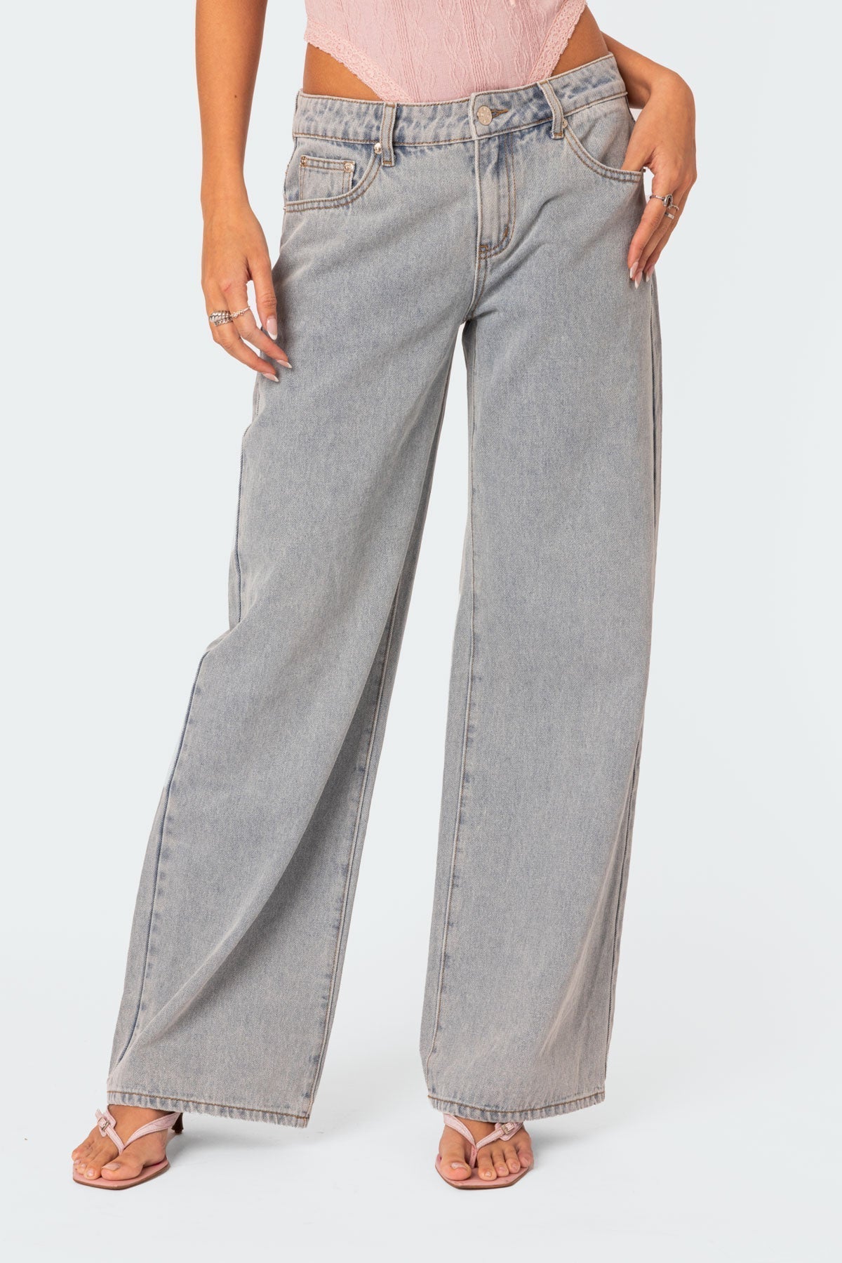 Laura™ -  strikjes Jeans