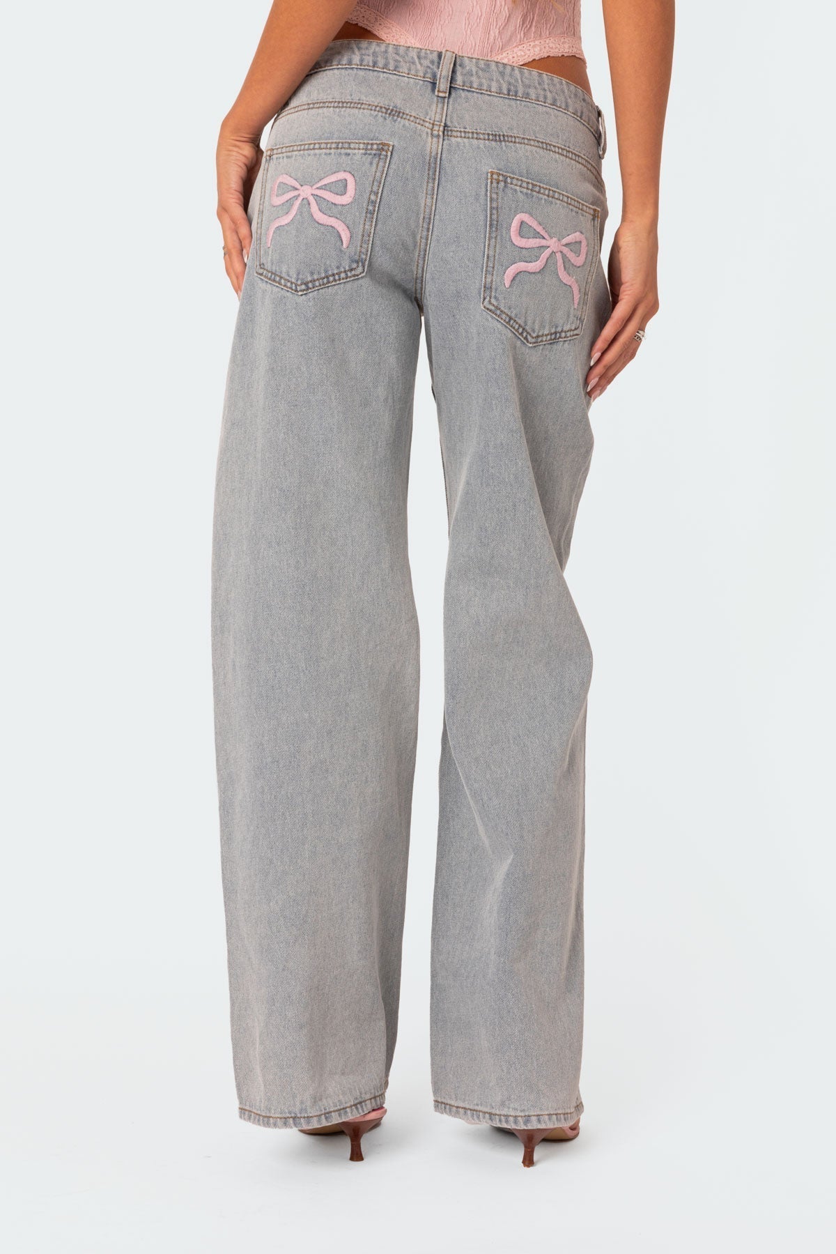 Laura™ -  strikjes Jeans